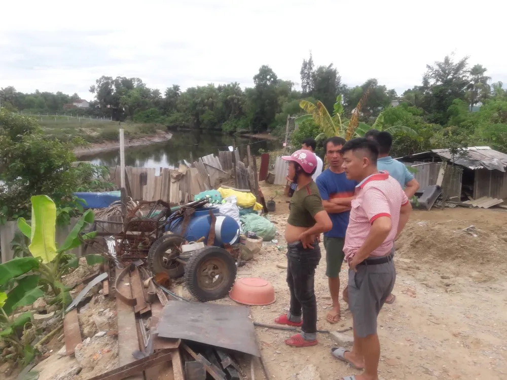 Đang tìm bắt cá sấu xuất hiện trên sông cầu Đông ở Hà Tĩnh ảnh 5