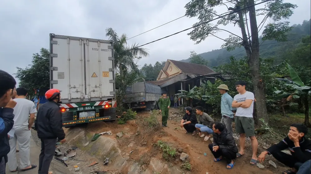 Hiện trường vụ tai nạn