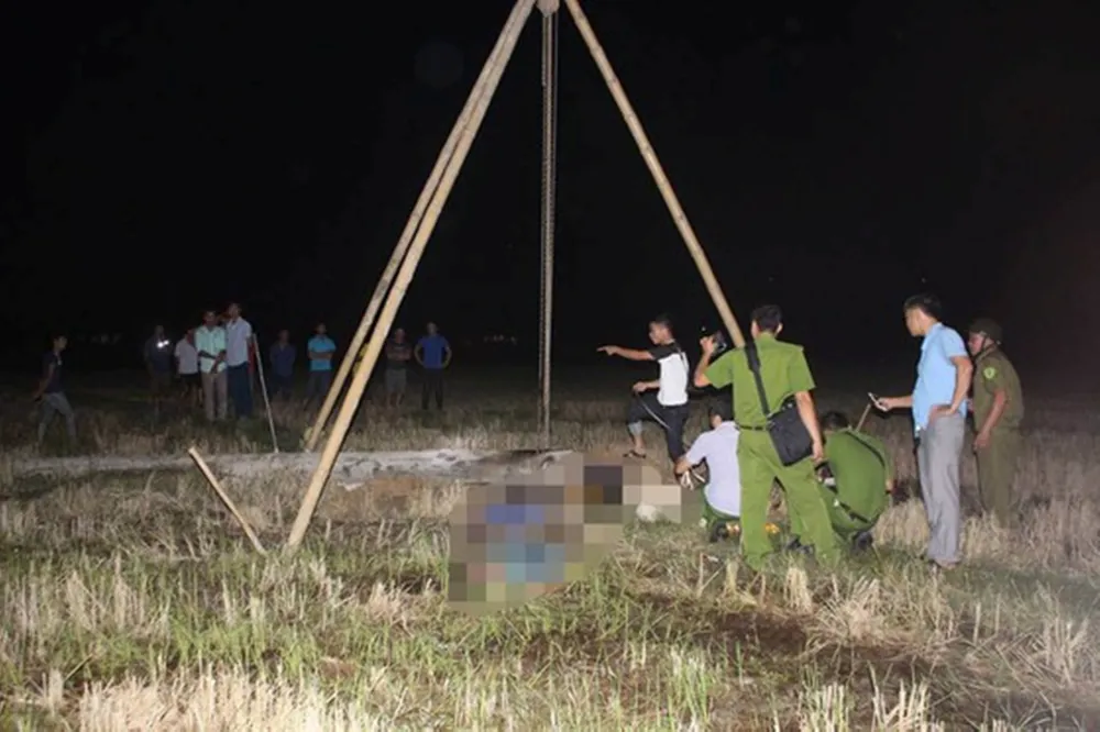 Hiện trường vụ điện giật khiến 4 người chết vào năm 2018