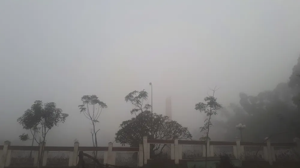 Sương mù phủ kín ở Hà Tĩnh ảnh 10