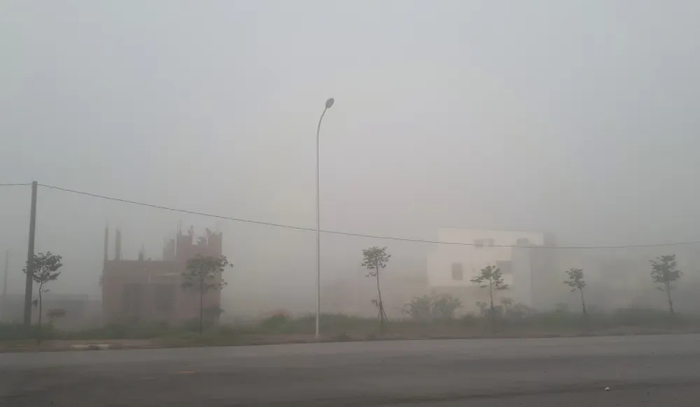 Sương mù phủ kín ở Hà Tĩnh ảnh 13