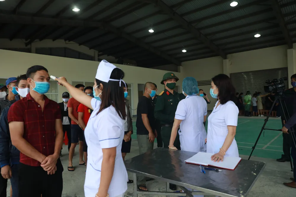  368 lao động từ Lào, Thái Lan về hoàn thành cách ly tại Hà Tĩnh ảnh 1