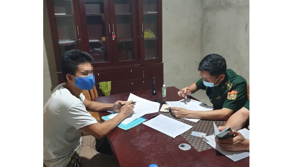 Lực lượng Bộ đội Biên phòng Hà Tĩnh làm rõ hành vi của Đ.Q.T.