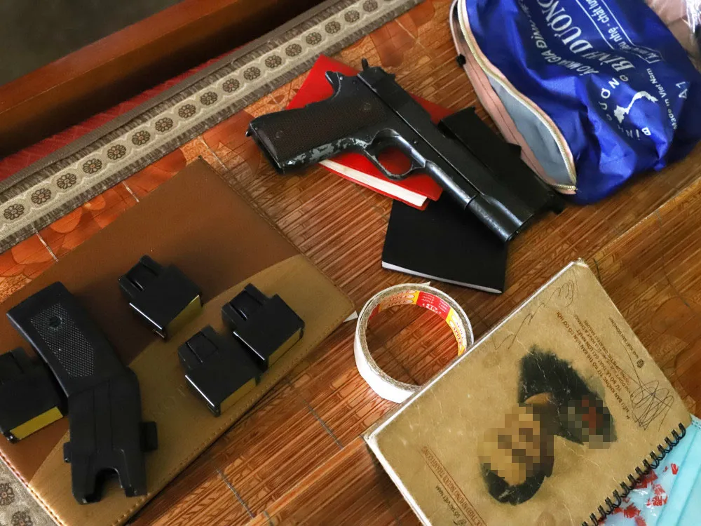 Triệt phá băng nhóm chuyên thu “phí bảo kê” ở Hà Tĩnh ảnh 1