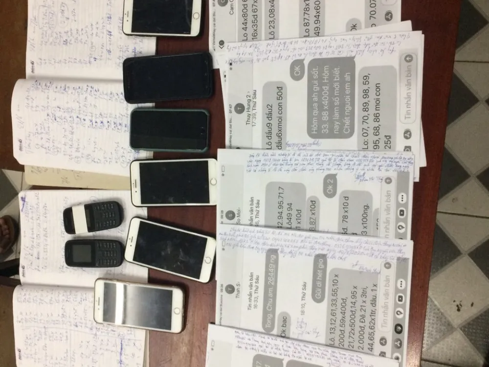 Phá đường dây lô đề hàng tỷ đồng  ảnh 1