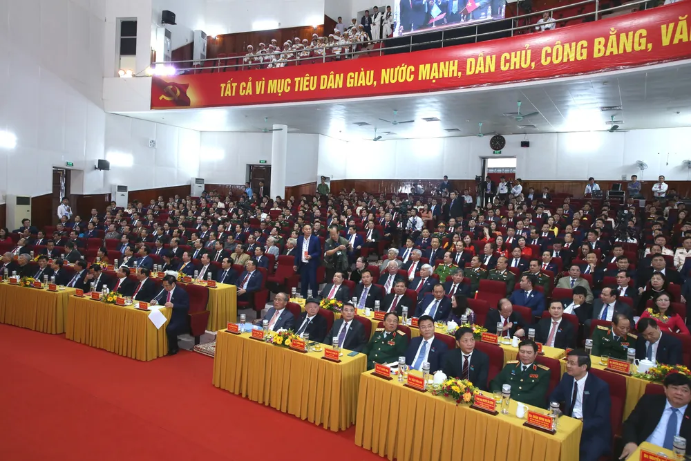 Khai mạc Đại hội đại biểu Đảng bộ tỉnh Hà Tĩnh lần thứ XIX ảnh 2