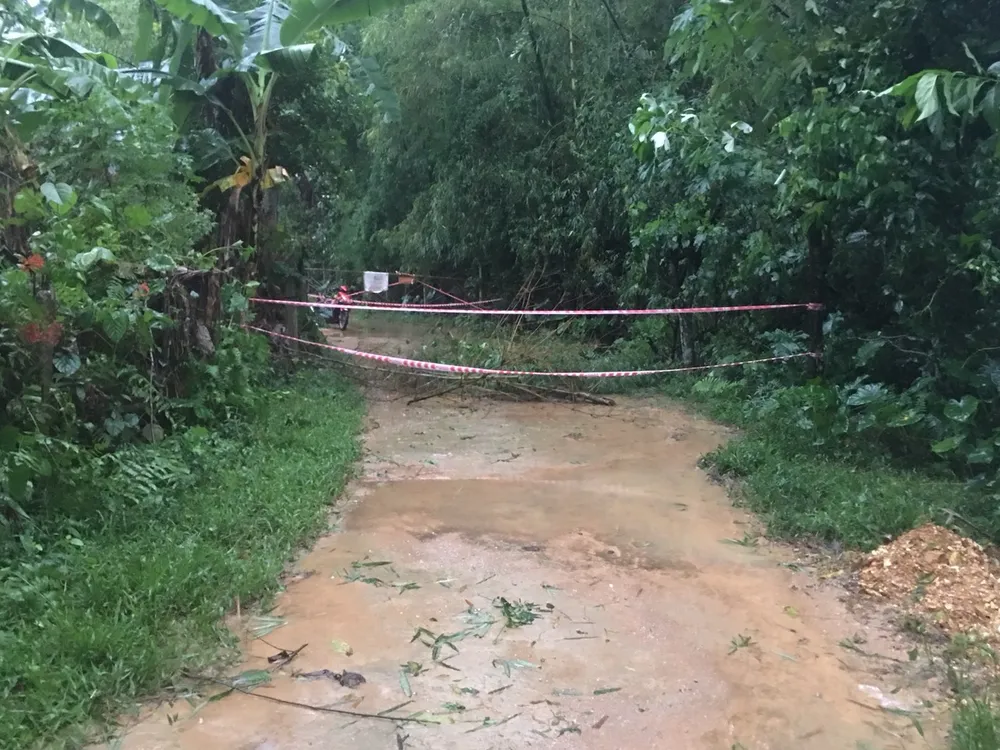 Hà Tĩnh mưa lớn, nhiều tuyến đường thôn bị sạt lở nghiêm trọng ảnh 2