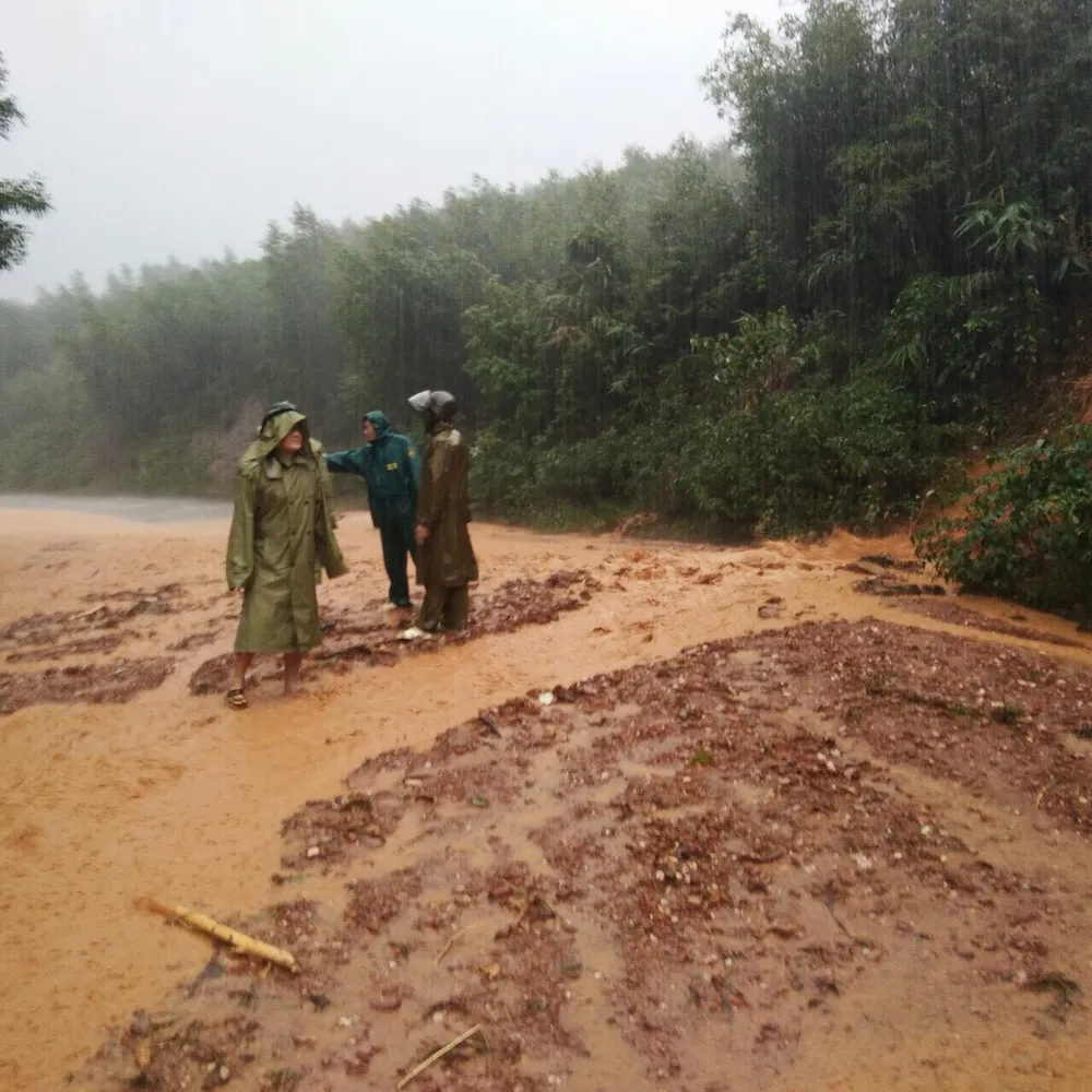 Hà Tĩnh khẩn trương tổ chức sơ tán các hộ dân ở vùng có nguy cơ cao lũ quét, sạt lở đất và ngập lụt sâu ảnh 10