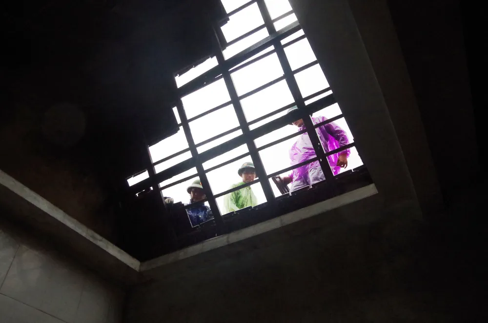 Lốc xoáy khiến 30 nhà dân bị tốc mái ở Hà Tĩnh ảnh 3