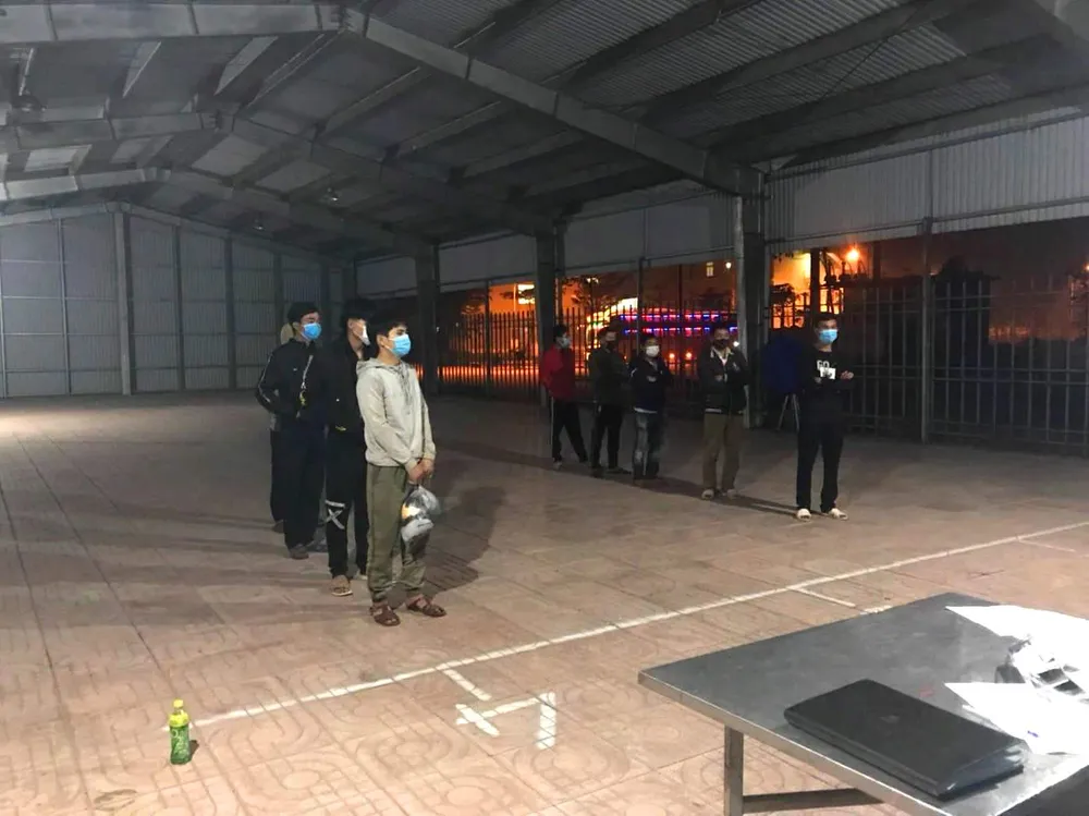 Phát hiện 9 người nhập cảnh trái phép