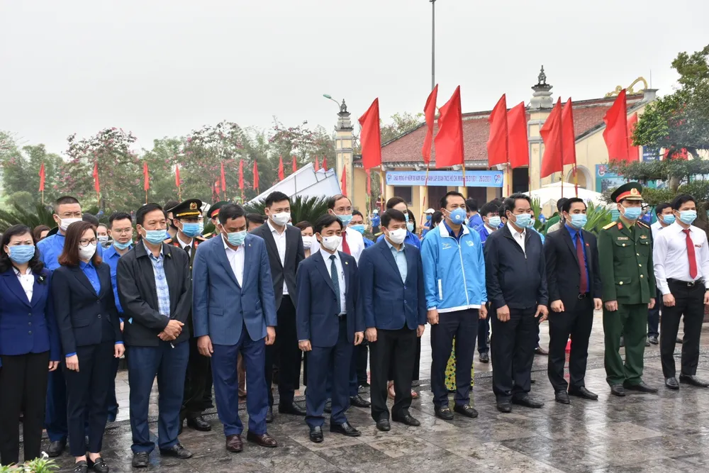 Hà Tĩnh: Ra quân Tháng thanh niên và Tết trồng cây “Đời đời nhớ ơn Bác Hồ” ảnh 3