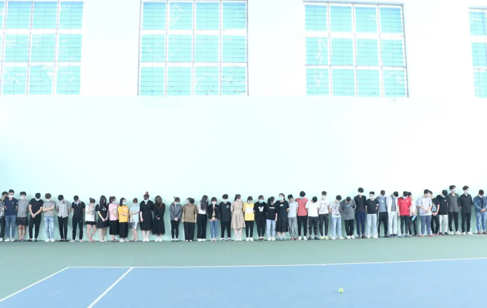 Các đối tượng trong đường dây bị bắt giữ, triệu tập. Ảnh: Công an Hà Tĩnh cung cấp