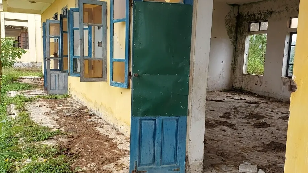 Hà Tĩnh: Hoang tàn trường học bỏ hoang ảnh 3