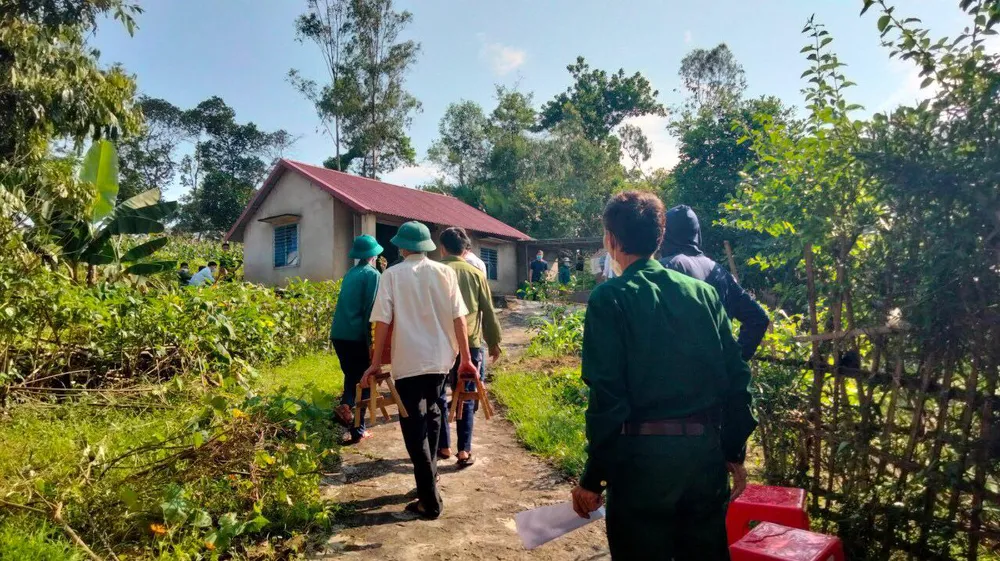 Khu vực gần hiện trường xảy ra vụ việc