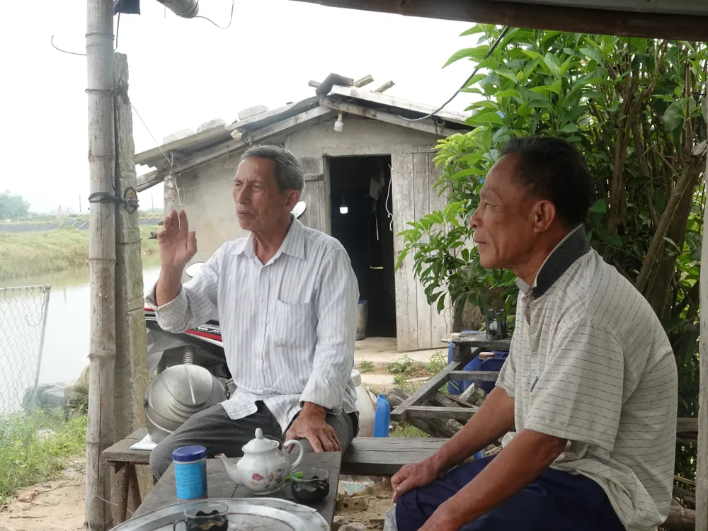 Hà Tĩnh: Tìm nguyên nhân khiến tôm và cua nuôi bị chết hàng loạt ảnh 2