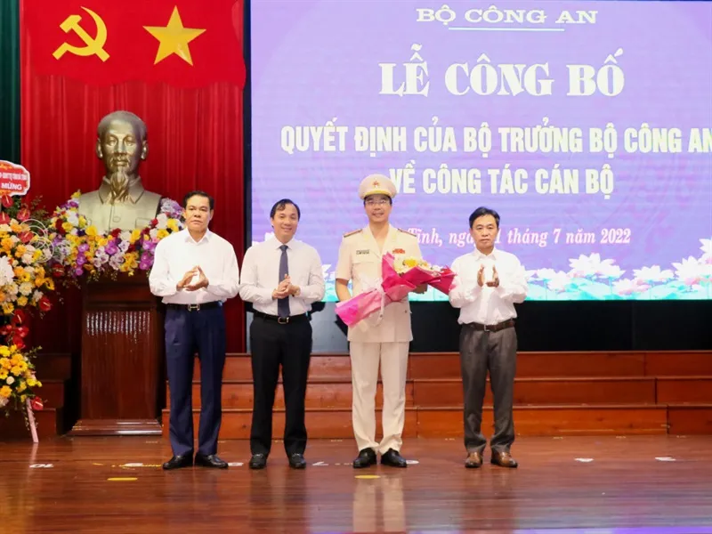 Hà Tĩnh có tân giám đốc Công an tỉnh ảnh 1