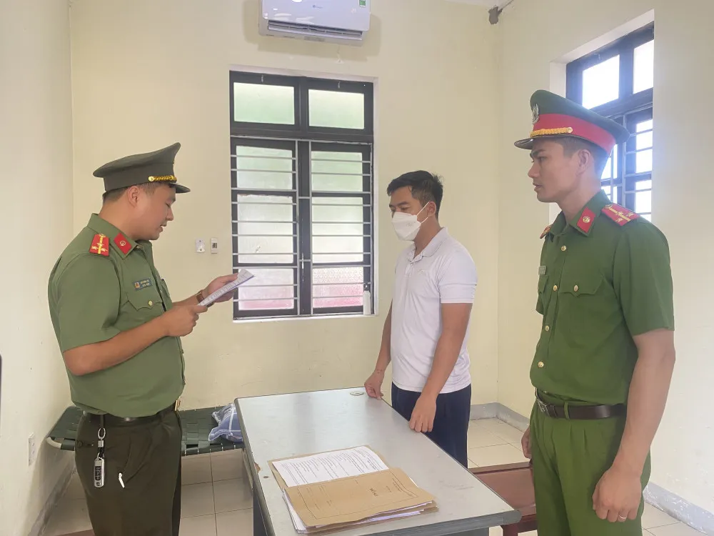 Hà Tĩnh: Khởi tố 6 đối tượng tổ chức đánh bạc và đánh bạc qua hệ thống game bài ảnh 1