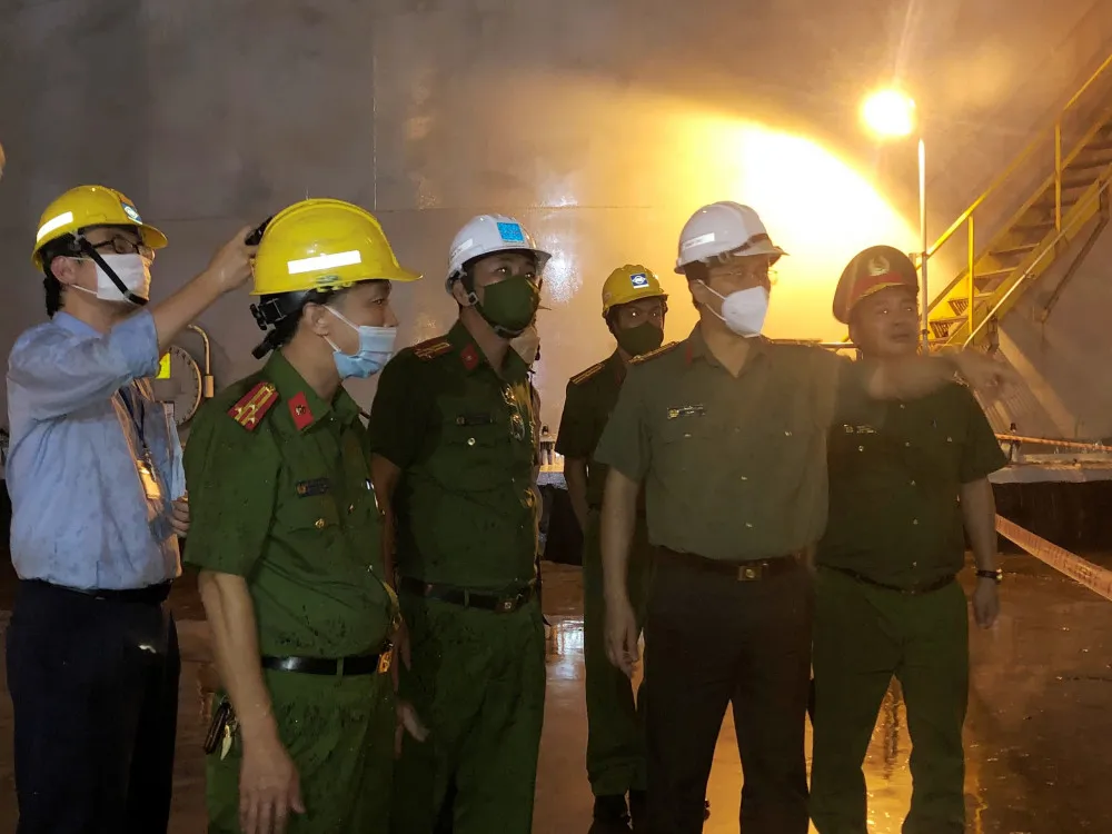 1 công nhân tử vong, 2 công nhân bị thương khi bảo dưỡng đường ống tại Formosa Hà Tĩnh ảnh 1