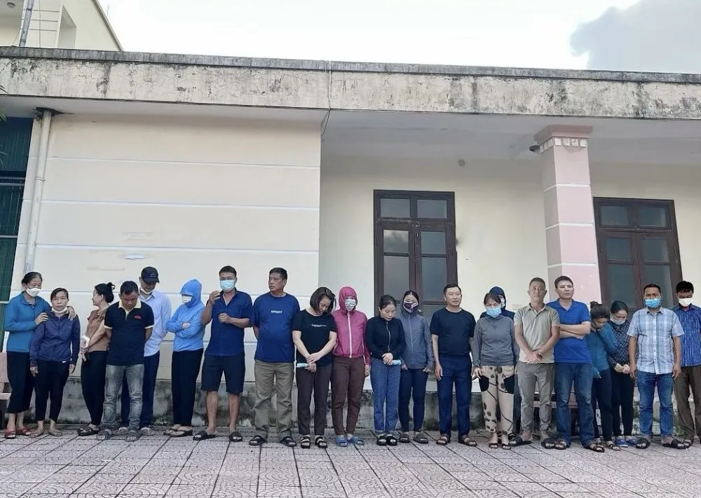 Hà Tĩnh: Triệt xoá 3 đường dây lô đề, thu giữ hơn 550 triệu đồng ảnh 1