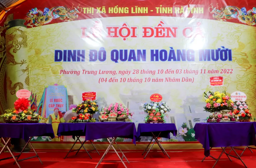 Độc đáo lễ hội đền Cả - Dinh đô quan Hoàng Mười ở Hà Tĩnh ảnh 22