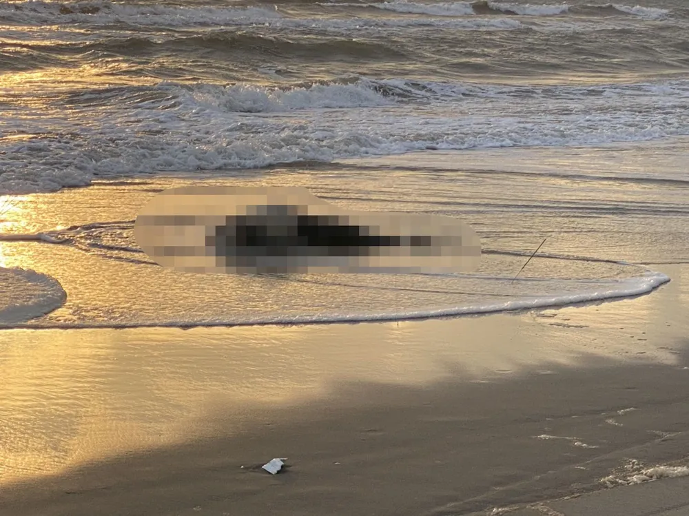 Hà Tĩnh: Phát hiện thi thể người đàn ông trôi dạt vào bờ biển ảnh 1