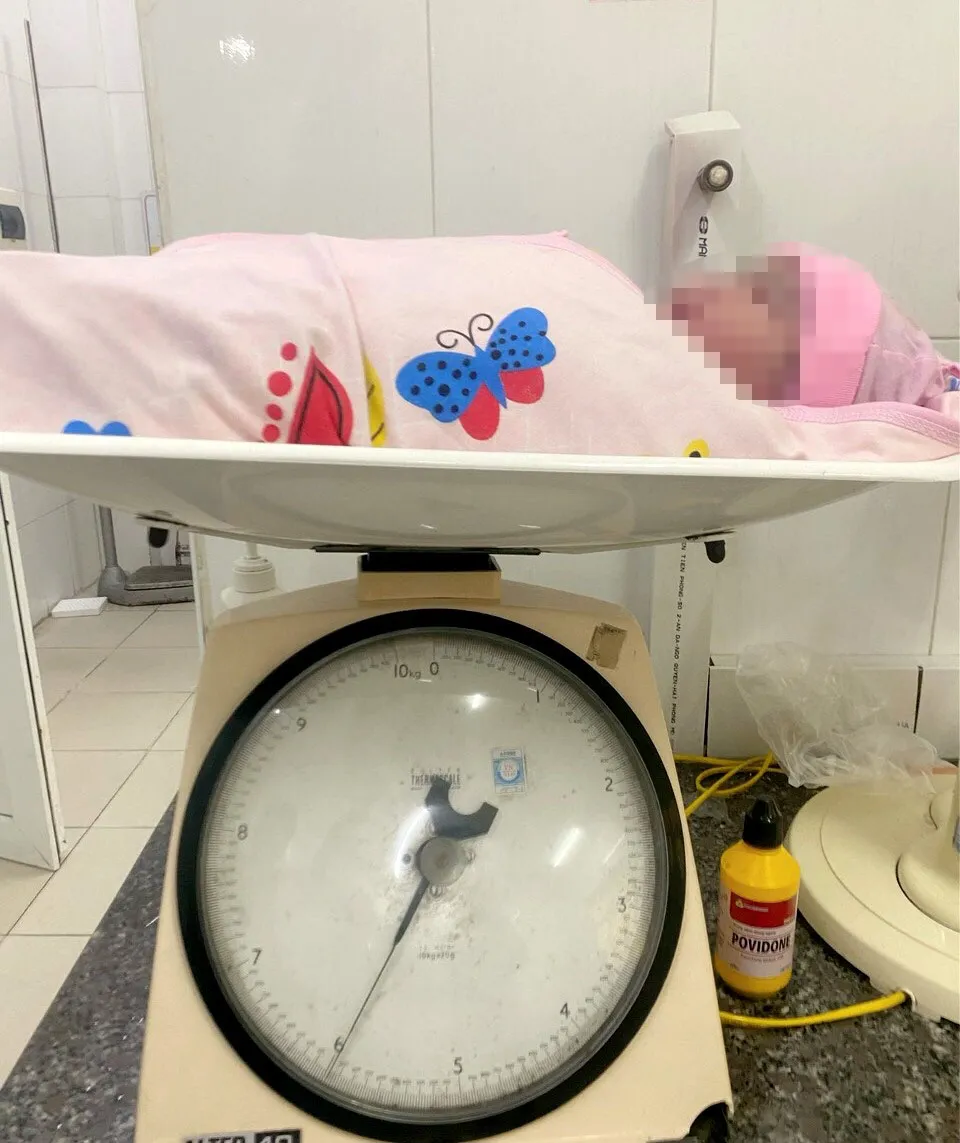 Bệnh viện Đa khoa tỉnh Hà Tĩnh mổ đẻ thành công, đón bé gái sơ sinh cân nặng 6kg