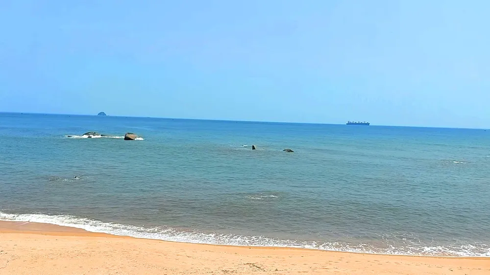 Một góc vùng biển tỉnh Hà Tĩnh