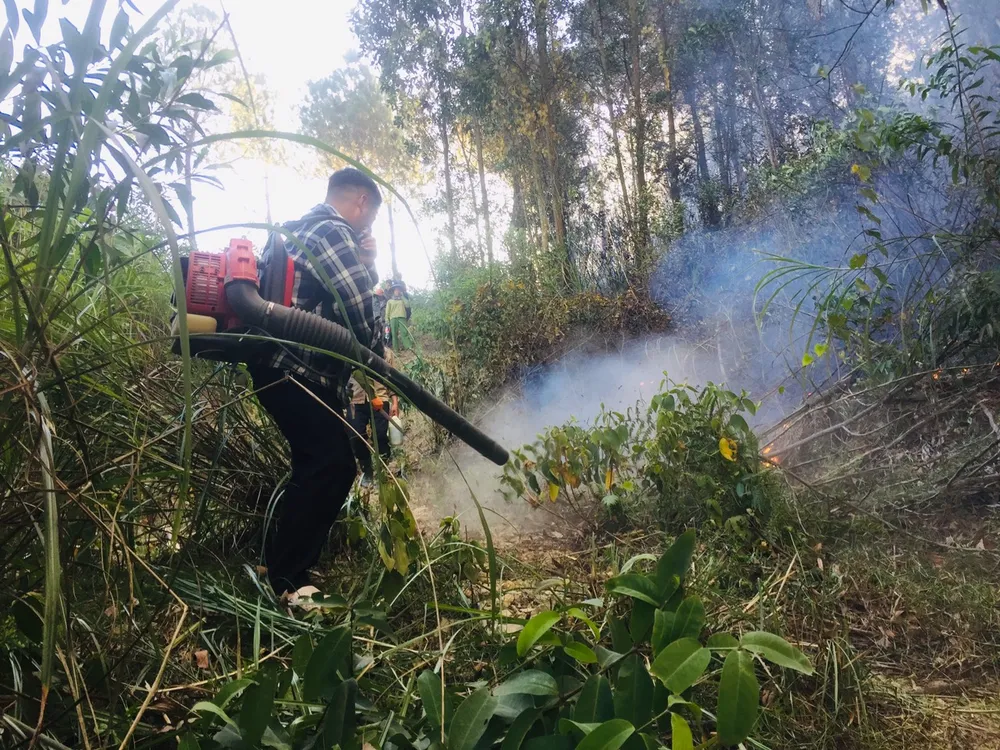 Nỗ lực dập lửa