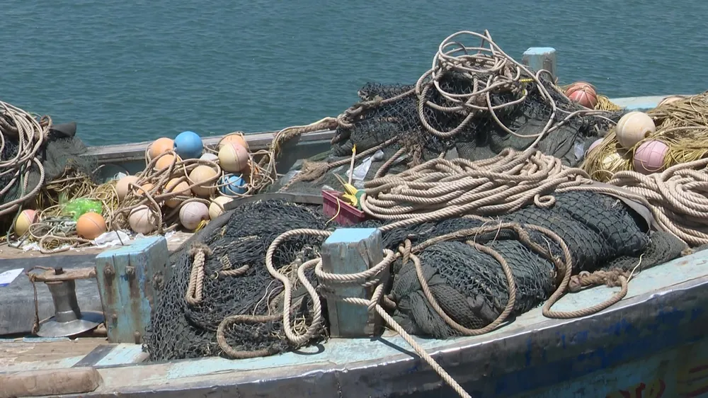 Các ngư cụ bị thu giữ