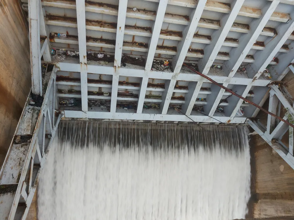 Hồ chứa nước Bộc Nguyên bắt đầu mở cửa xả với lưu lượng 10m3/s