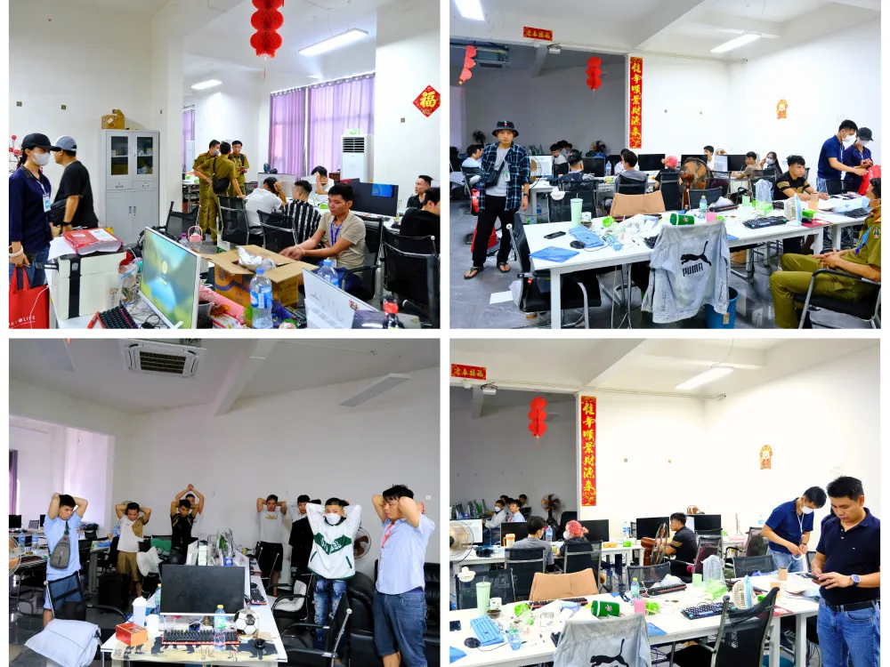 Văn phòng làm việc, nơi các đối tượng thực hiện lừa đảo.png