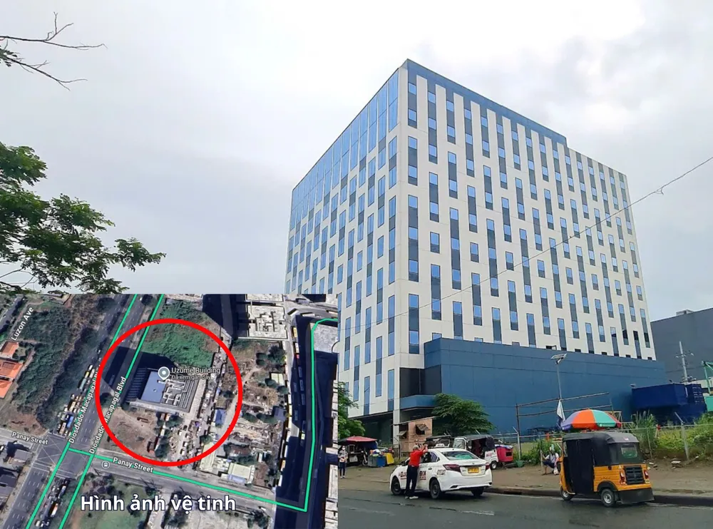 toà nhà Uzume Building, tại Manila,Philipines,nơi ẩn náu của các đối tượng lừa đảo làm nhiệm vụ tiktok.jpg