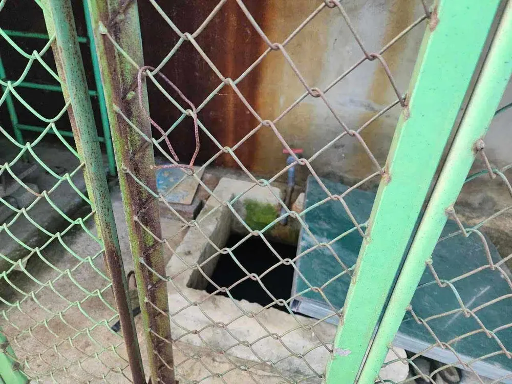 Khu vực hiện trường xảy ra sự việc 