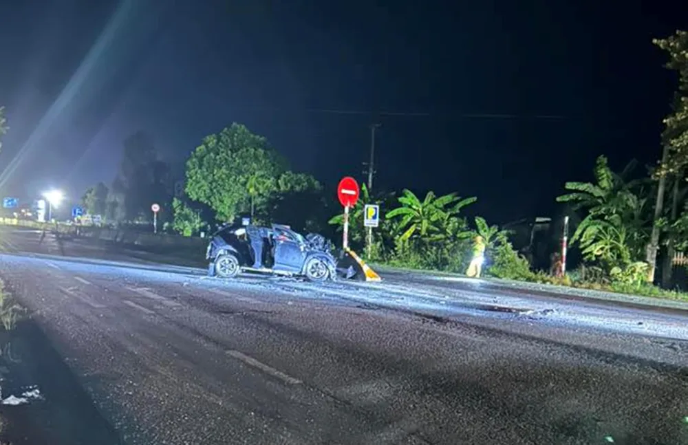 Hiện trường vụ tai nạn