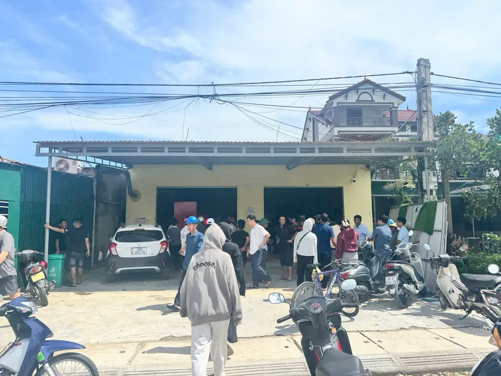 Ngôi nhà nới xảy ra vụ việc