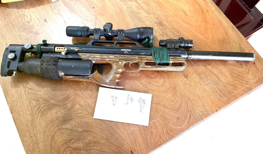 Tang vật thu giữ được. Ảnh: Công an Hà Tĩnh 