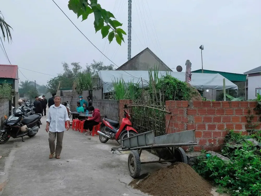 Ngôi nhà nơi xảy ra sự việc