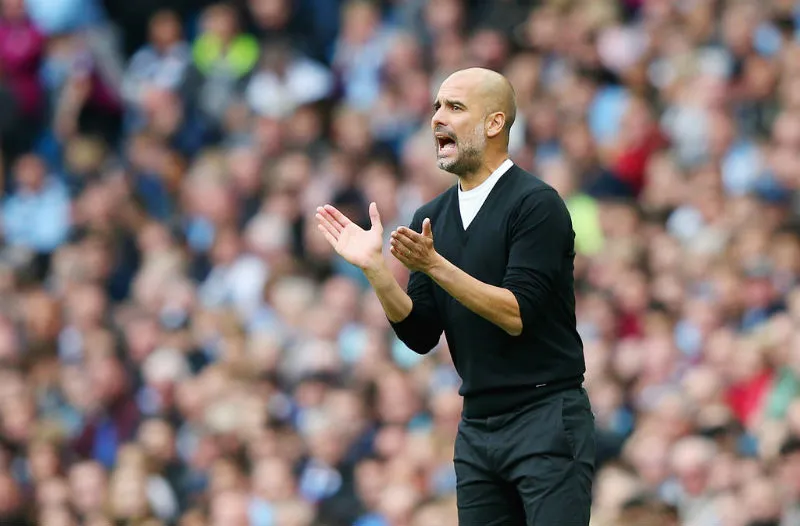 Pep Guardiola đang xây dựng Man.City thành một sức mạnh thật sự. Ảnh: Getty Images 