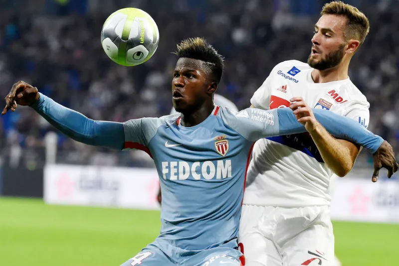 Keita Balde Diao (trái) đang tiến bộ từng ngày dưới màu áo của AS Monaco. Ảnh: Getty Images 