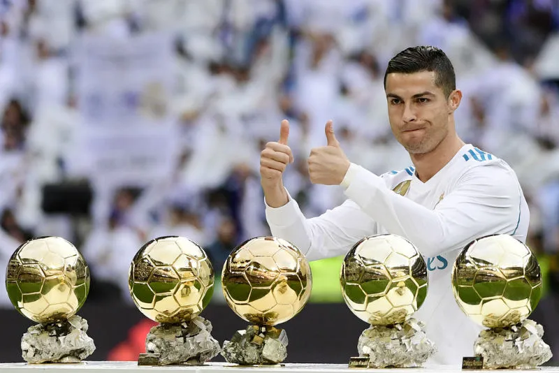 Cristiano Ronaldo Ronaldo bị chê bai không xứng với QBV. Ảnh: Getty Images