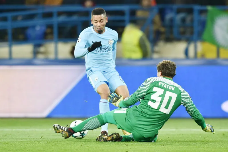 Gabriel Jesus (trái) đang là tương lai của Man.City. Ảnh: Getty Images