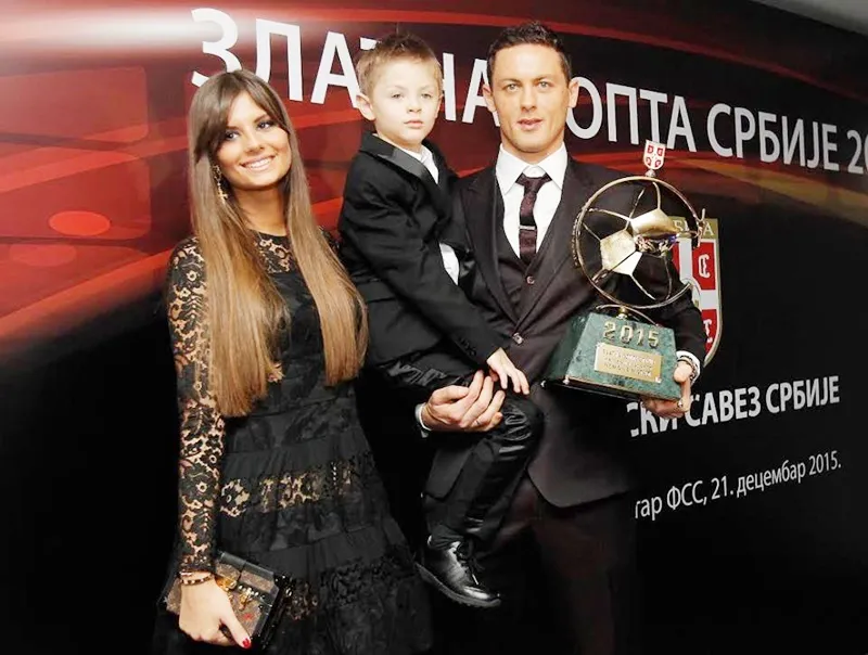 Con trai Filip của Matic. Ảnh Facebook nhân vật.