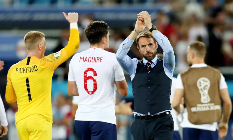 Thầy trò HLV Gareth Southgate đã hài lòng quá sớm? Ảnh: Getty Images 