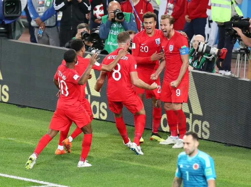 Tuyển Anh đang gây ấn tượng nhờ tài năng, sức trẻ và cũng đầy bản lĩnh. Ảnh: Getty Images 