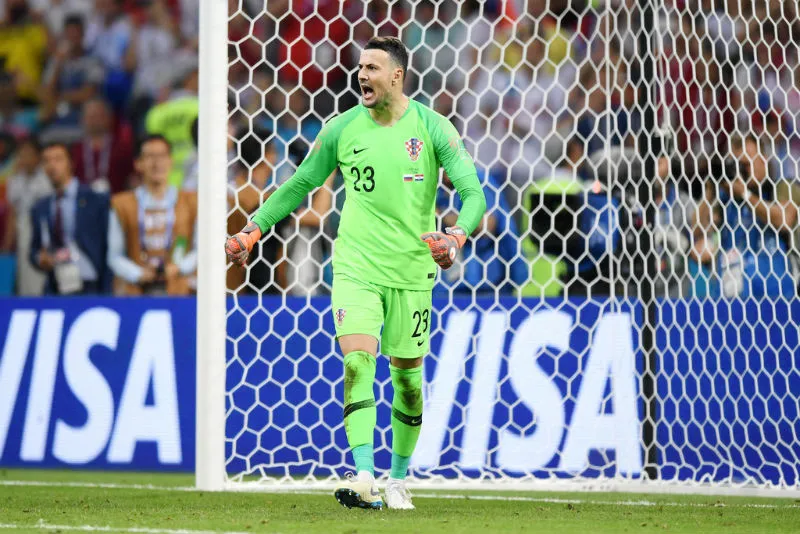 Danijel Subasic là nhân tố quan trọng nhất giúp Croatia tiến xa đến giai đoạn này. Ảnh: Getty Images