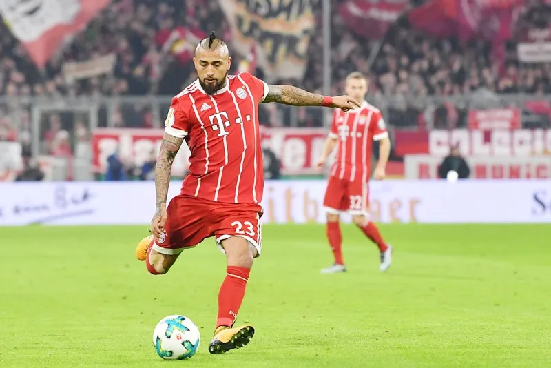 Vidal đang trên đường đến Barca. Ảnh: Getty Images