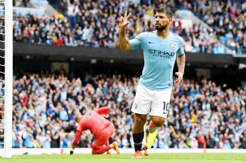Sergio Aguero đang đạt phong độ tuyệt vời kể từ mùa giải trước đến nay. Ảnh: Getty Images