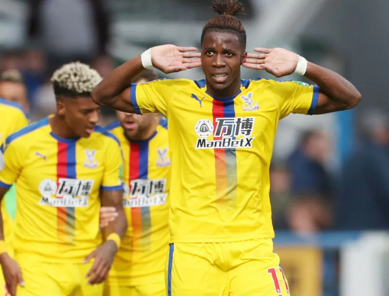 Wilfried Zaha đang tỏa sáng cùng Crystal Palace. Ảnh: Getty Images 