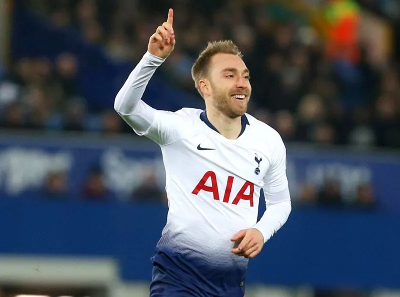 Christian Eriksen vẫn đang khiến Tottenham lo lắng về tương lai. Ảnh: Getty Images 