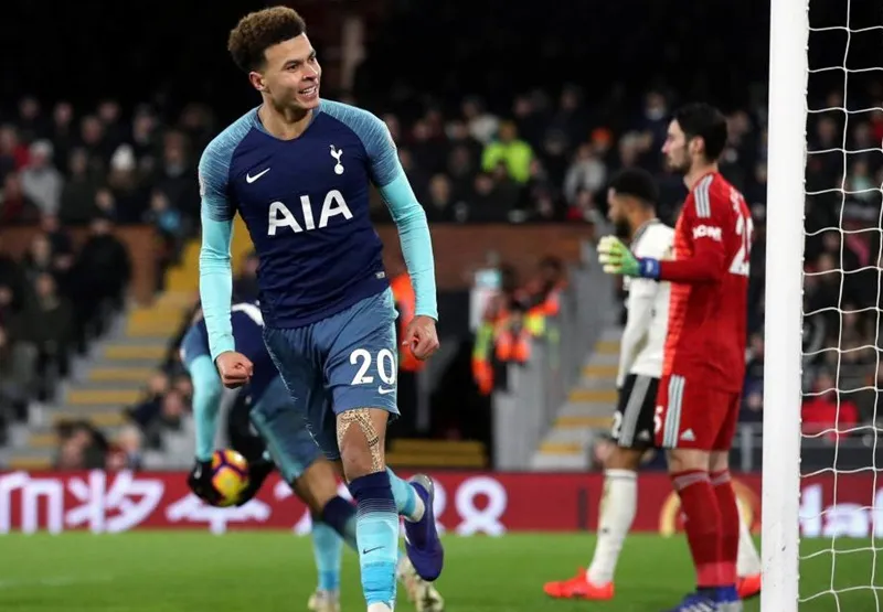 Sau bàn thắng là chấn thương nặng, Dele Alli khiến người hâm mộ Tottenhamlo lắng. . Ảnh: Getty Images